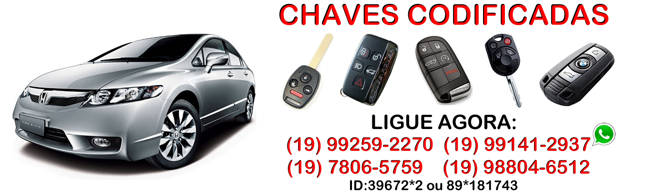 Melhor preço de chaves codificadas de carros em campinas e região ...