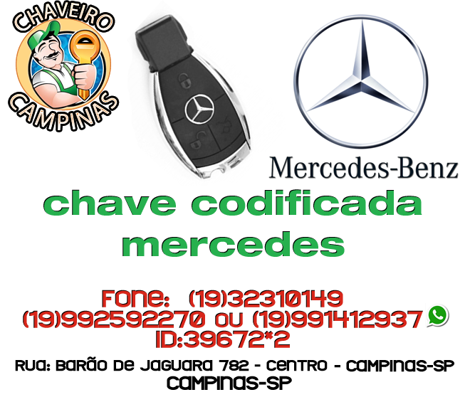 copia de chave mercedes