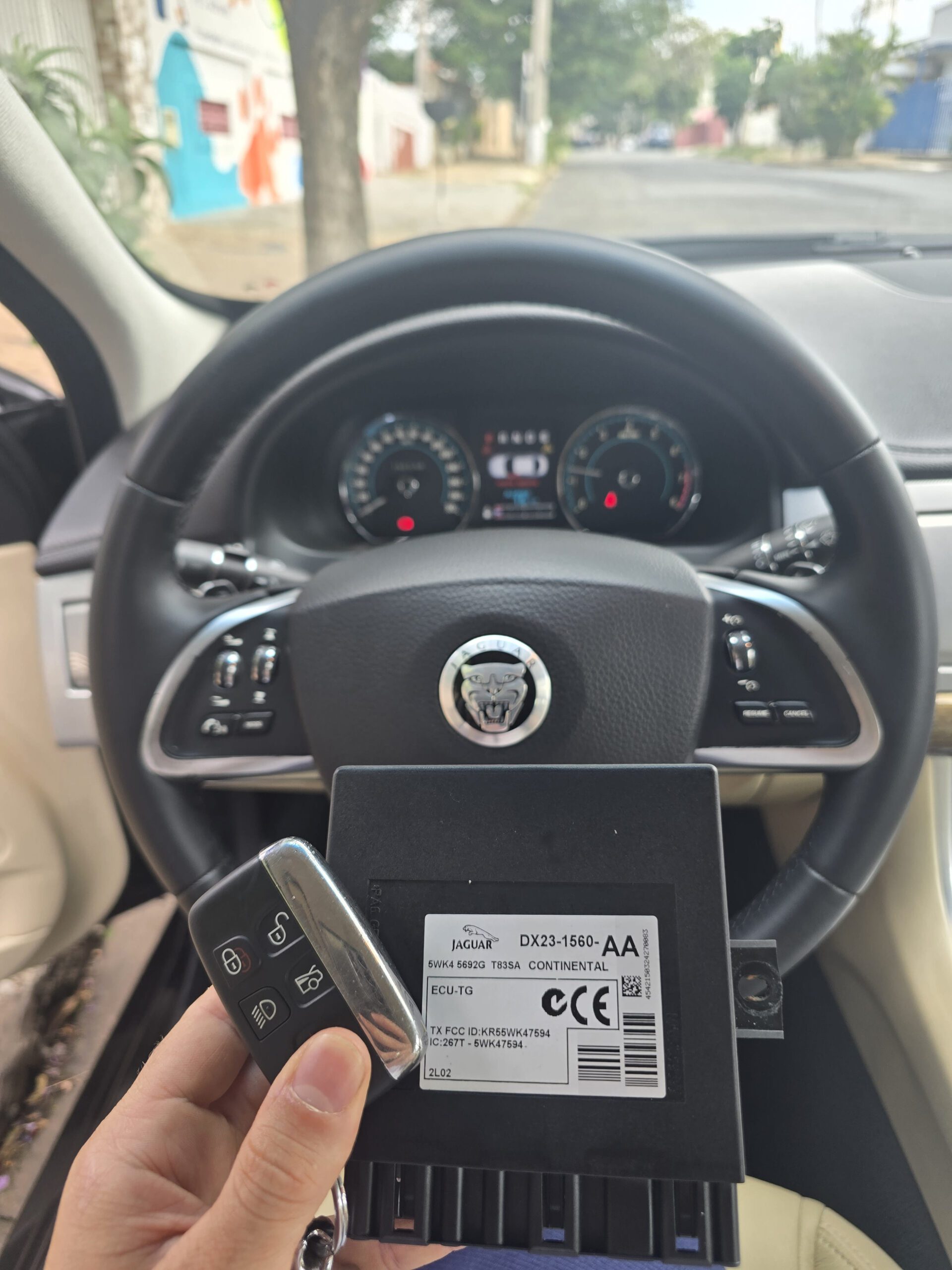 Chave codificada para carros Jaguar em Campinas-sp