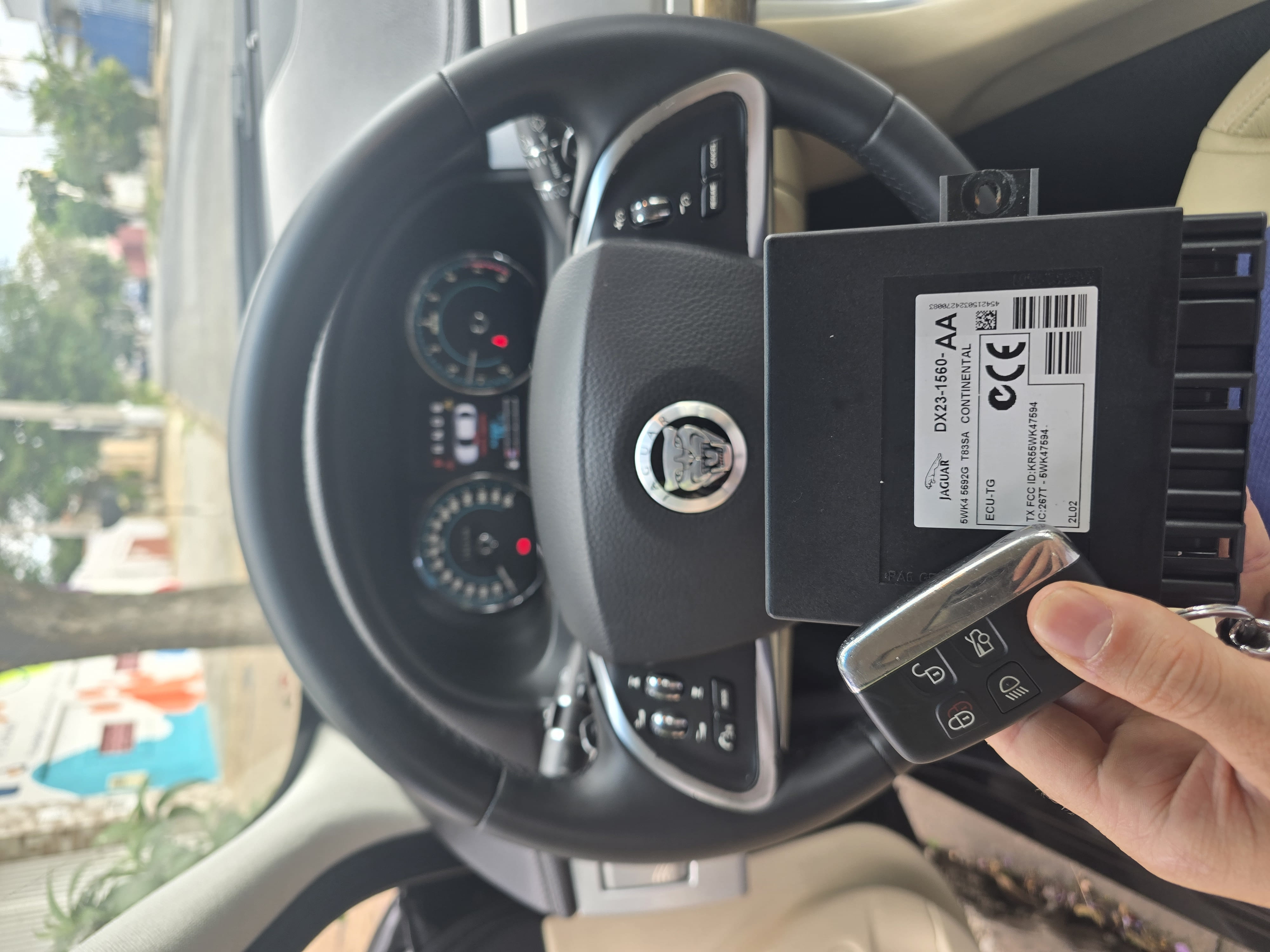 Chave codificada para carros Jaguar em Campinas-sp